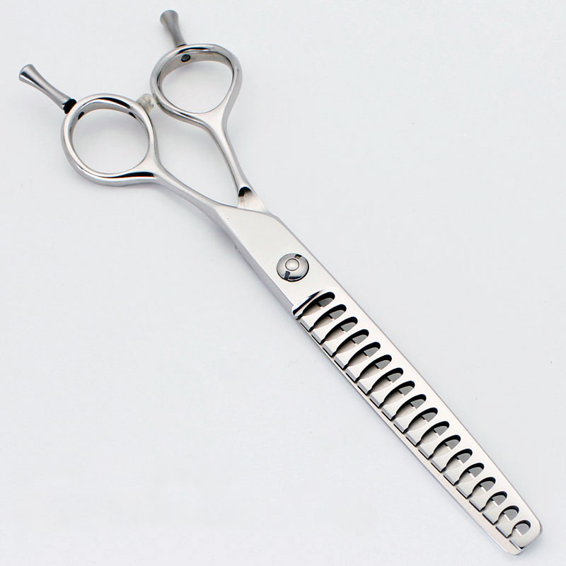 7inch Best Stainless Steel Shears Pet Dog Grooming Thinner Chunker Scissors