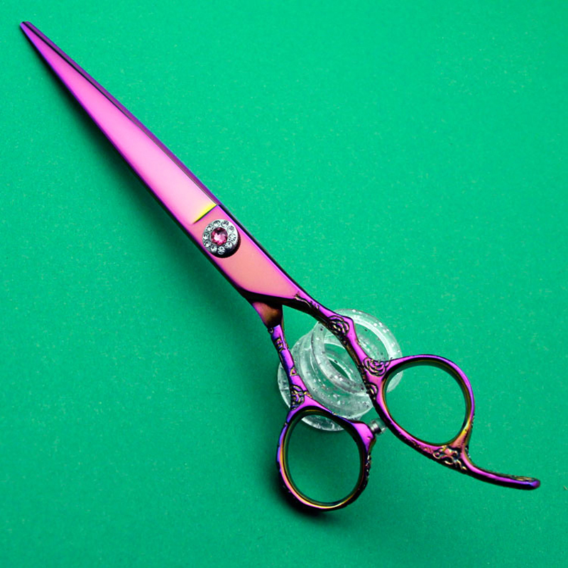 7inch Pet Dog Grooming Straight Shears 440C Stainless Steel Scissors