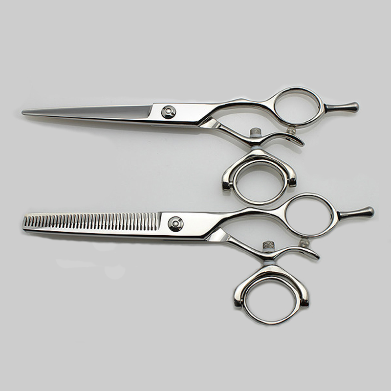 Swivel Thumb Ring 5.5/6 Inch Professional Hairdressing Scissors 440c Stainless Steel Cutting Scissors