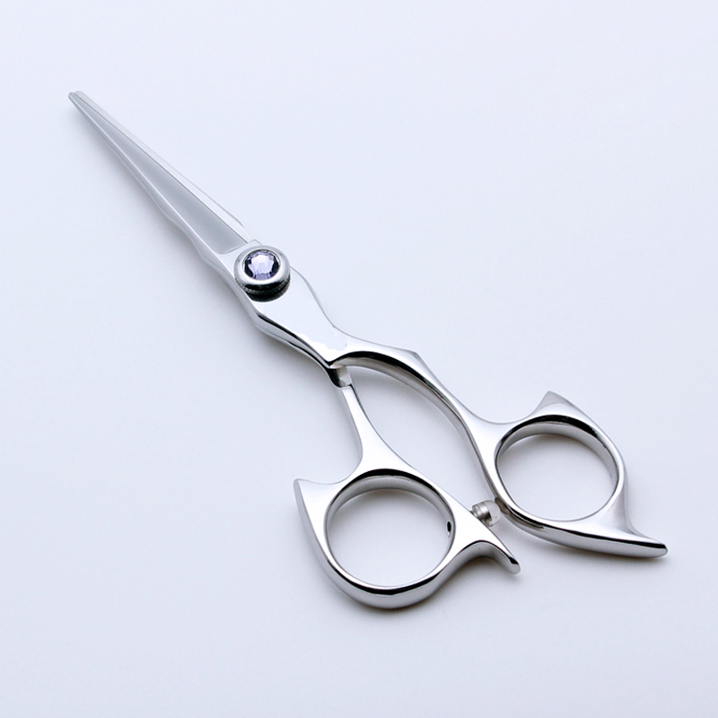 5.5inch Professional Barber Straight Scissors 440C Stainless Steel Hairdressing Shears
