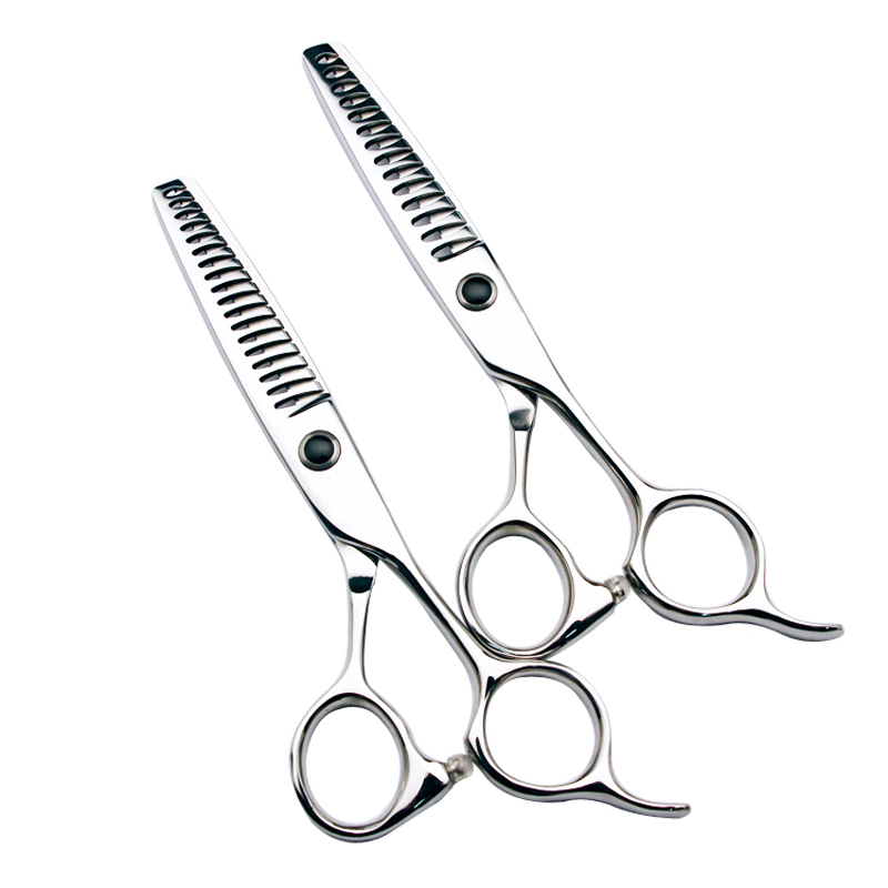 6 Inch Best Stainless Steel Shears Barber Shark Teeth thinning Scissors