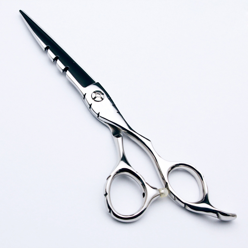 6 Inch Barber Hairdressing Straight Scissors Set 440C Hair Cutting Shears