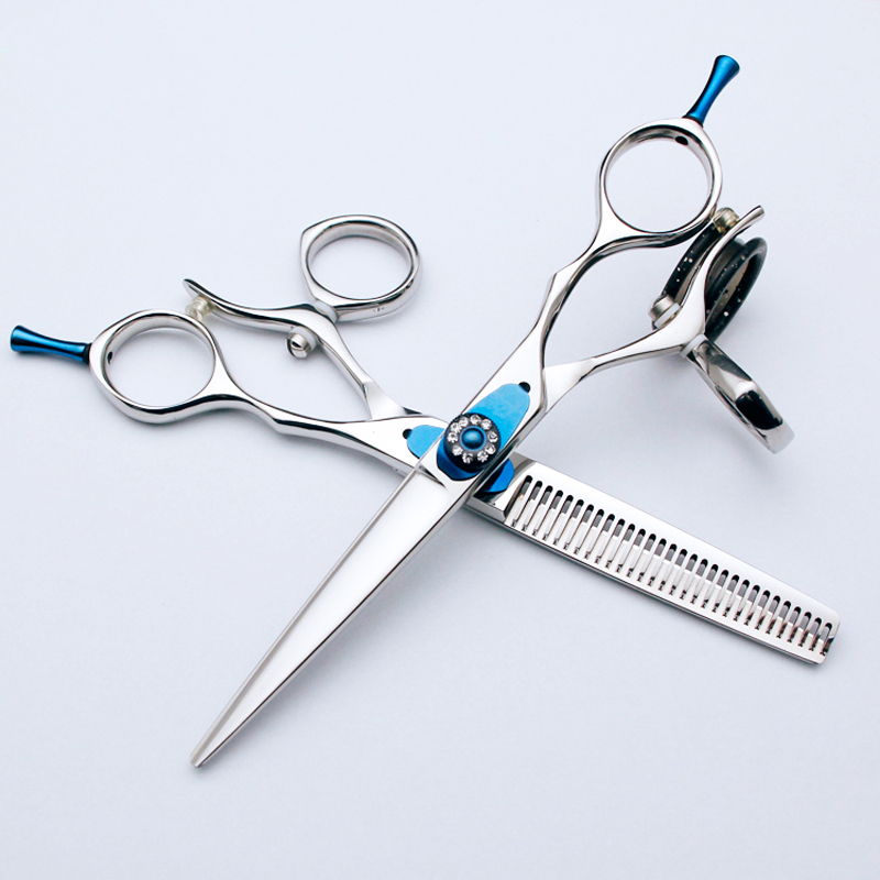 Swivel Thumb Ring 5.5/6 Inch Professional Barber Hairdressing Scissors Set