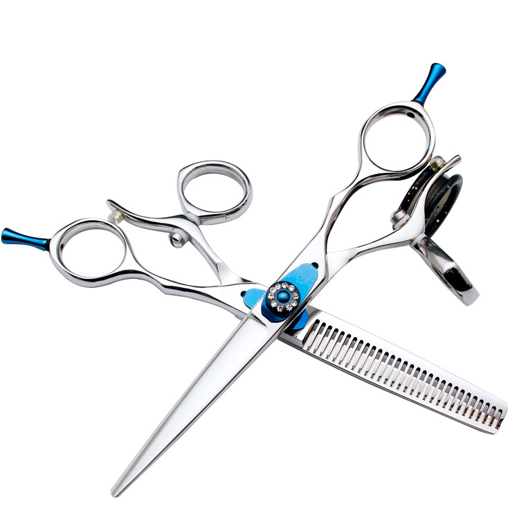 Swivel Thumb Ring 5.5/6 Inch Professional Barber Hairdressing Scissors Set