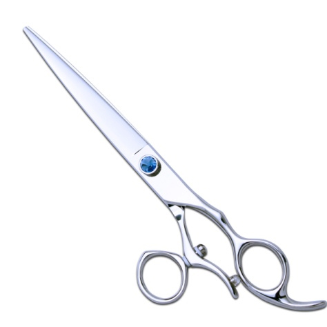 Swivel Handle Pet grooming Straight Scissors