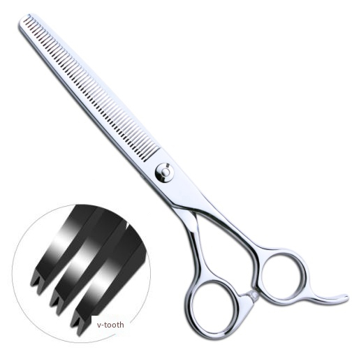 Straight Shank Pet Grooming Thinner Scissors 