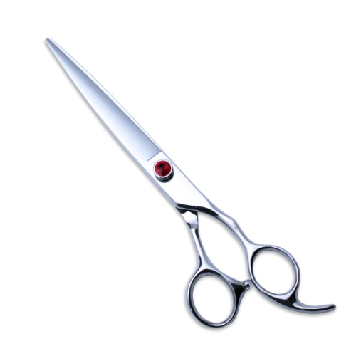 Pet Grooming Straight Scissors Suitable for Hand Type without Vein Handle