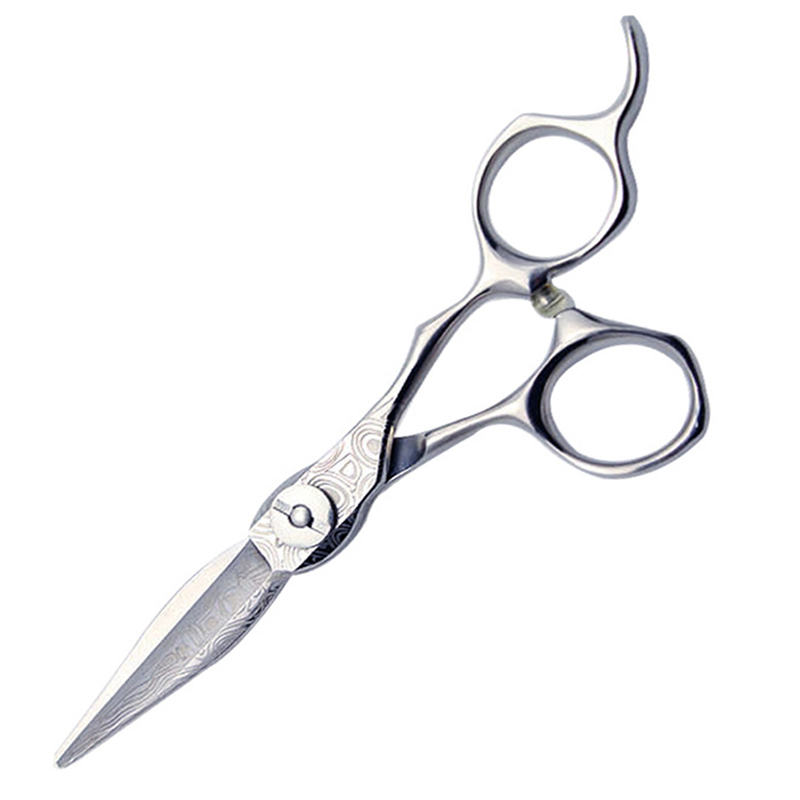 5 inch Hair Scissors Barber Shear  Haircut Hairdresser Tools 440C Damascene Vein