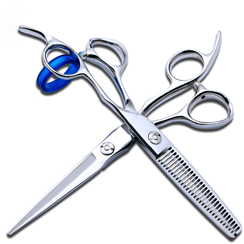 6inch Hair Salon Scissors kit 440C material Haircutting Shear for Professional Hairdressers