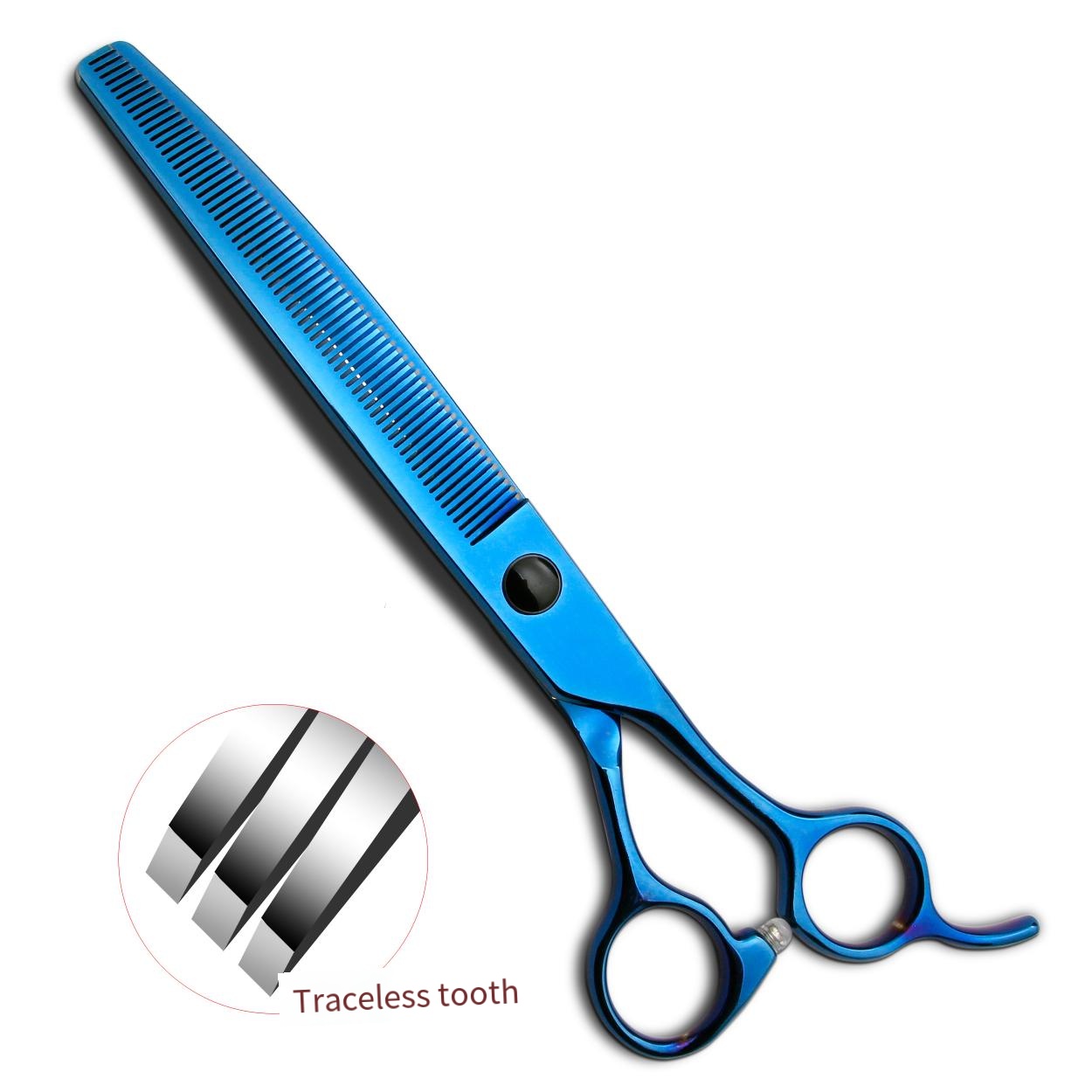 JP 440C Hi-Q 7.5 inch pet grooming curved thinner scissors